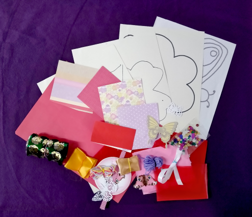Butterfly Craft Pack Open